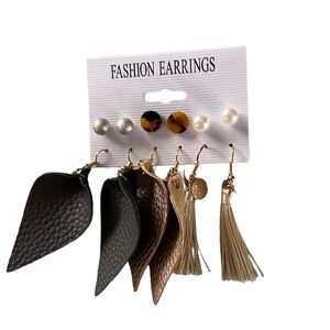 Set of 6 Fashion Earrings